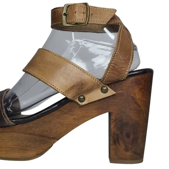 Bed|Stu Sophie Heeled Sandals F376001 Size 10