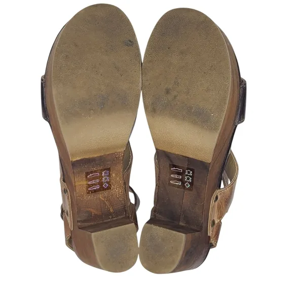 Bed|Stu Sophie Heeled Sandals F376001 Size 10