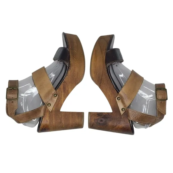 Bed|Stu Sophie Heeled Sandals F376001 Size 10