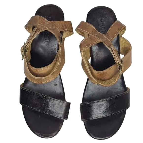 Bed|Stu Sophie Heeled Sandals F376001 Size 10