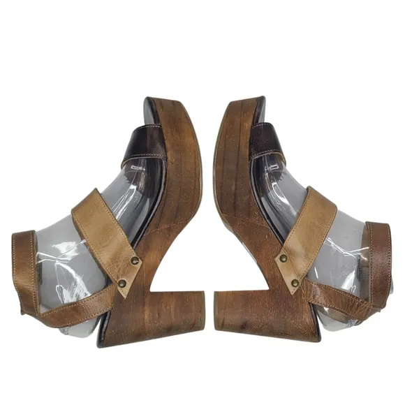 Bed|Stu Sophie Heeled Sandals F376001 Size 10