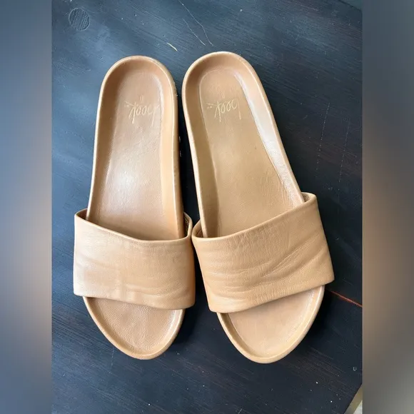 Beek Gallito Leather Sandals in Honey women’s sz 8