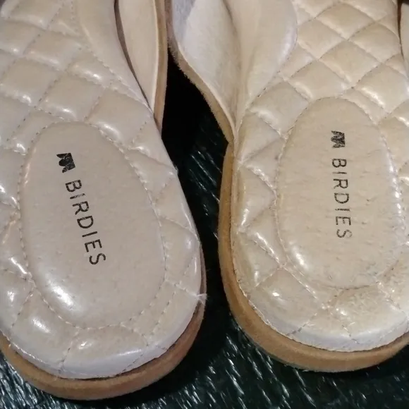 BIRDIES SUEDE MULES