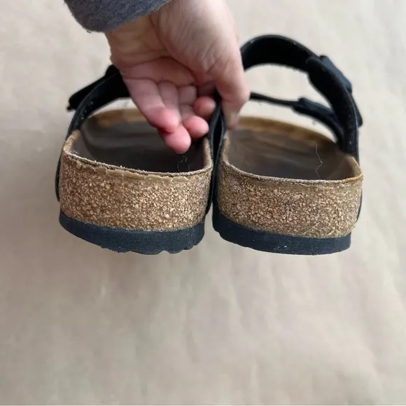 Birkenstock Arizona Black Slides Sandals Size EU 42 / W 11 / M 10