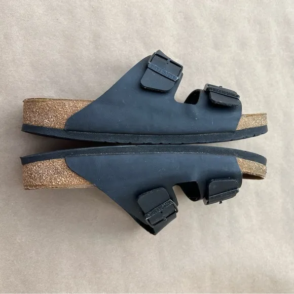Birkenstock Arizona Black Slides Sandals Size EU 42 / W 11 / M 10
