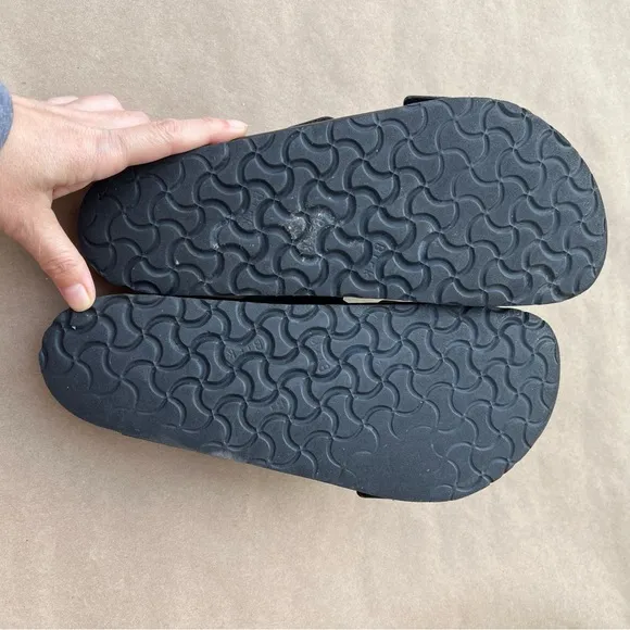 Birkenstock Arizona Black Slides Sandals Size EU 42 / W 11 / M 10