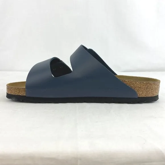 Birkenstock Arizona Blue Smooth Leather Sandals in Men's - FCM60