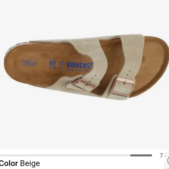 Birkenstock Arizona Slide Sandal - Men's, Gray, Size EU43, EU44, Retail $149.96
