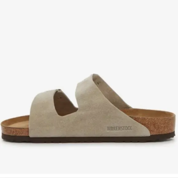 Birkenstock Arizona Slide Sandal - Men's, Gray, Size EU43, EU44, Retail $149.96