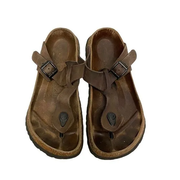 BIRKENSTOCK Betula Gizeh Cork Thong Sandals 39