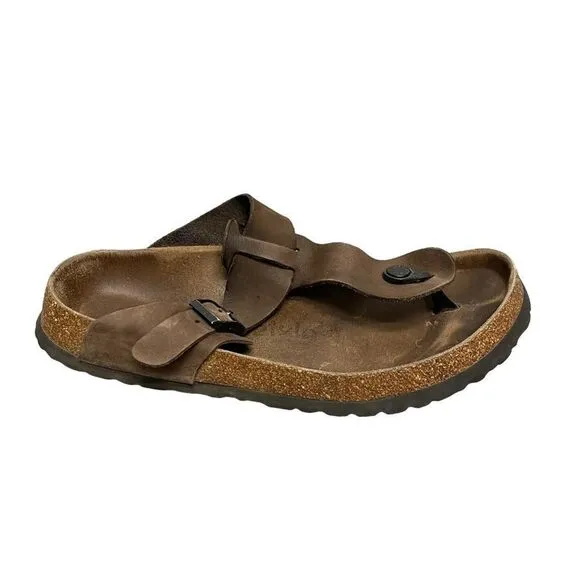 BIRKENSTOCK Betula Gizeh Cork Thong Sandals 39
