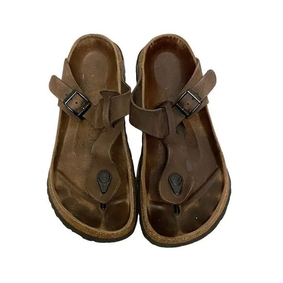 BIRKENSTOCK Betula Gizeh Cork Thong Sandals 39