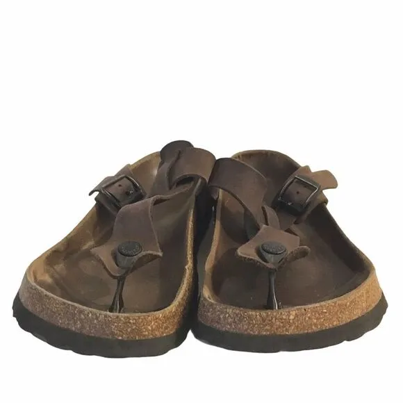BIRKENSTOCK Betula Gizeh Cork Thong Sandals 39