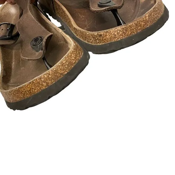BIRKENSTOCK Betula Gizeh Cork Thong Sandals 39