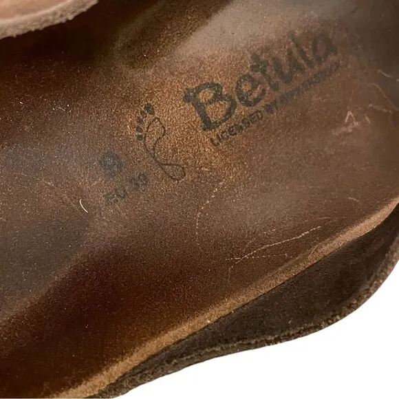 BIRKENSTOCK Betula Gizeh Cork Thong Sandals 39