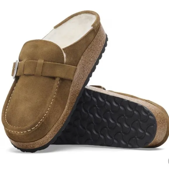 Birkenstock Buckley mules/slides, size 6M