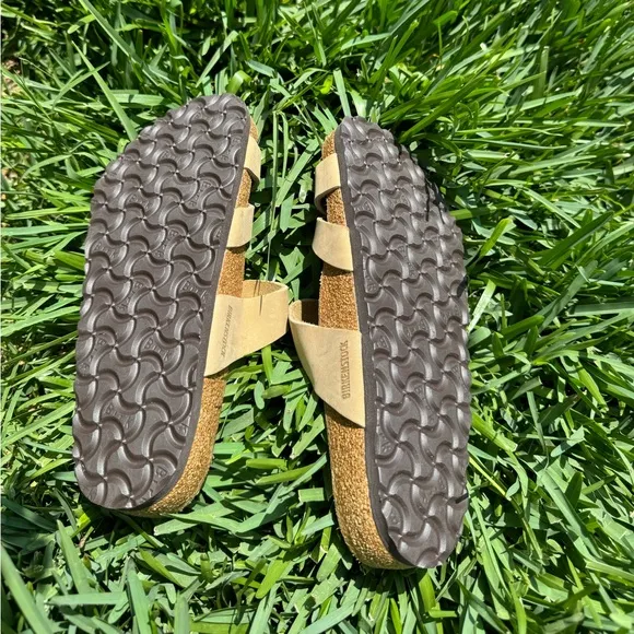 Birkenstock Franca Tobacco brown Oiled Leather sandals Size 39 US 8.5