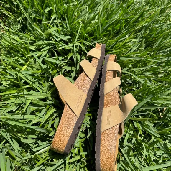 Birkenstock Franca Tobacco brown Oiled Leather sandals Size 39 US 8.5