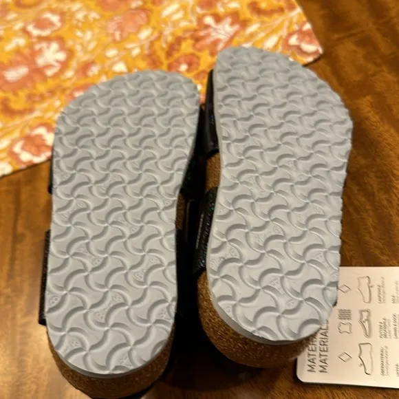 BIRKENSTOCK kids  Colorado Microfibre Hologram Black Blue Sandal