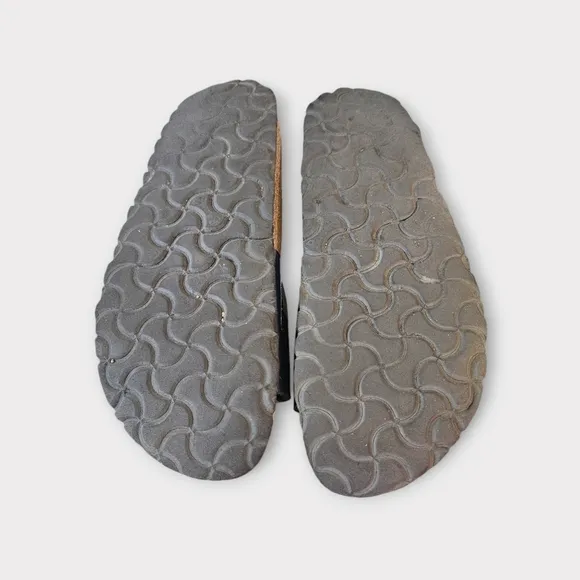 Birkenstock Madrid Blue Patent Leather Sandals