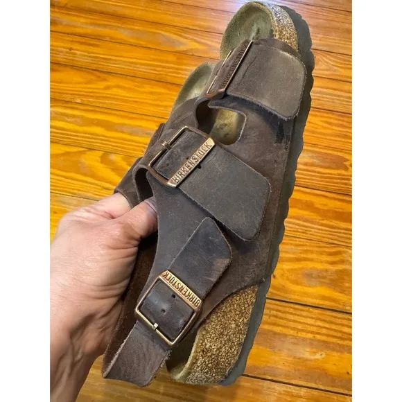 Birkenstock Milano Oiled Leather Habana Size 37