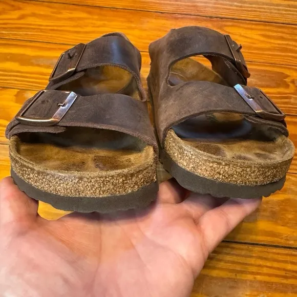 Birkenstock Milano Oiled Leather Habana Size 37