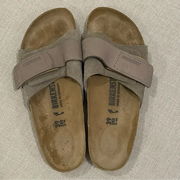 Birkenstock Oita Suede Leather Sandals
