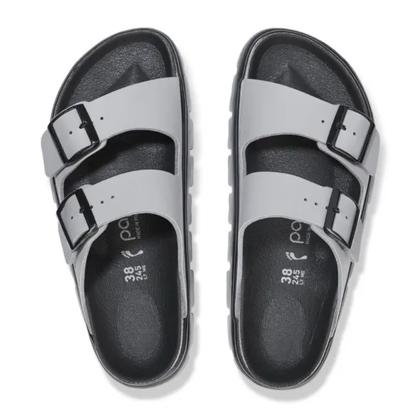 Birkenstock Papillio Chunky Platform Arizona Stone Coin Birko-Flor