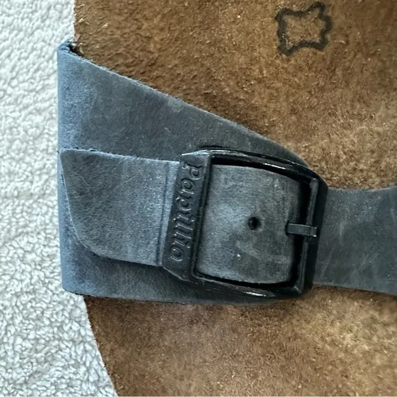 Birkenstock Papillio Della Wedge Heel Black Sandals 10-10.5