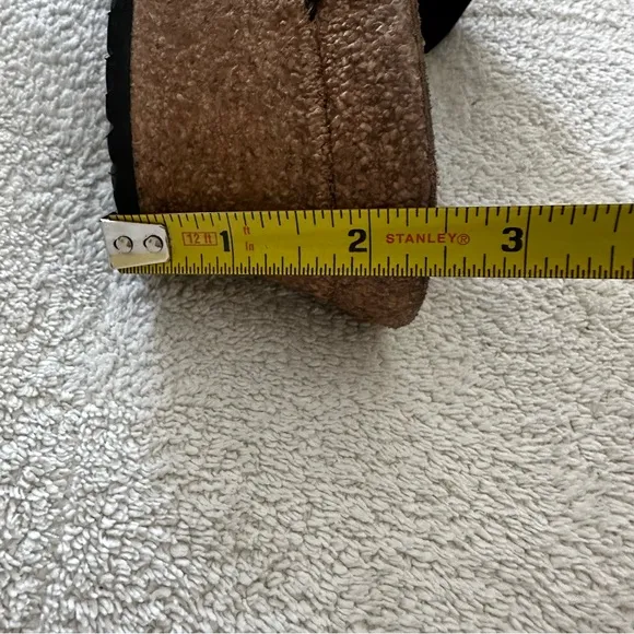 Birkenstock Papillio Della Wedge Heel Black Sandals 10-10.5