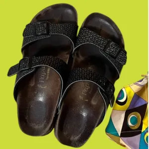Birkenstock Papillo Black Slides 9