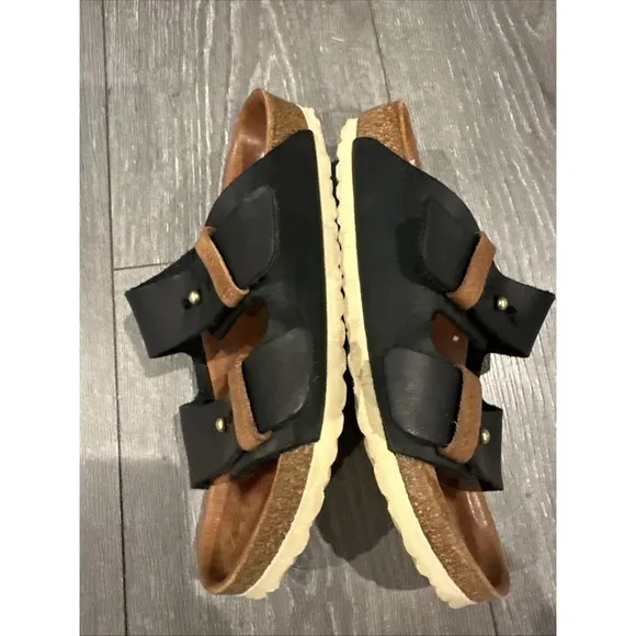 Birkenstock Unisex EU37 W6/M4 Arizona Milano EXQ Urban Waxy Leather Sandal Shoes