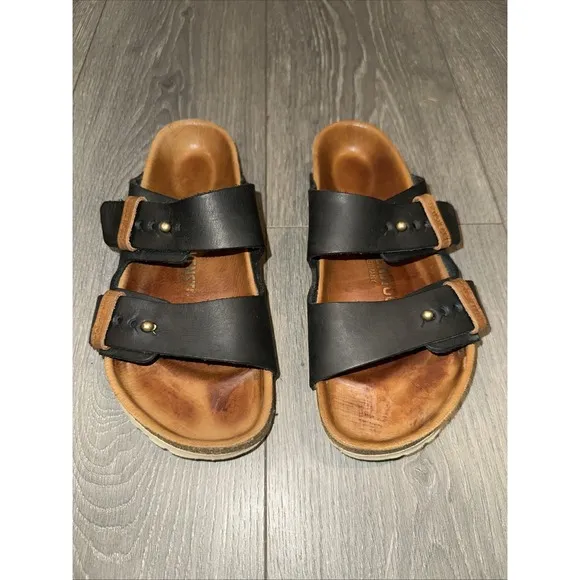 Birkenstock Unisex EU37 W6/M4 Arizona Milano EXQ Urban Waxy Leather Sandal Shoes