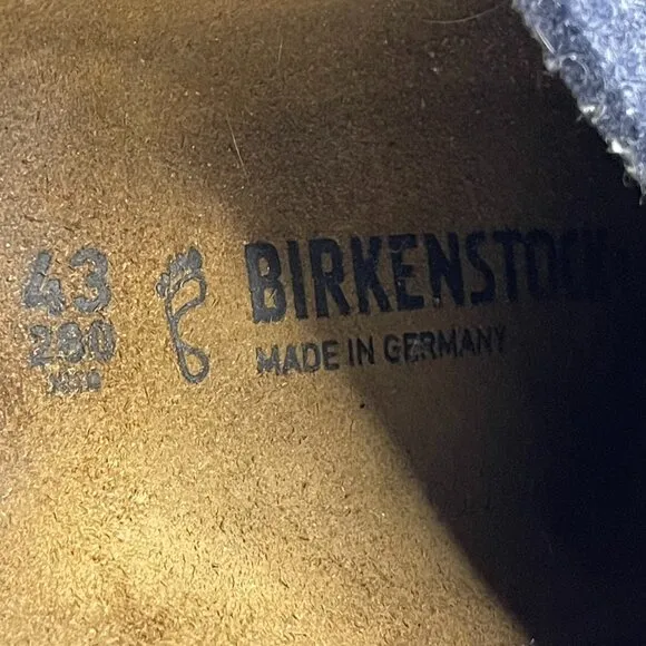 Birkenstock | Zermatt Rivet Boiled Wool Slip-Ons Clogs Slides