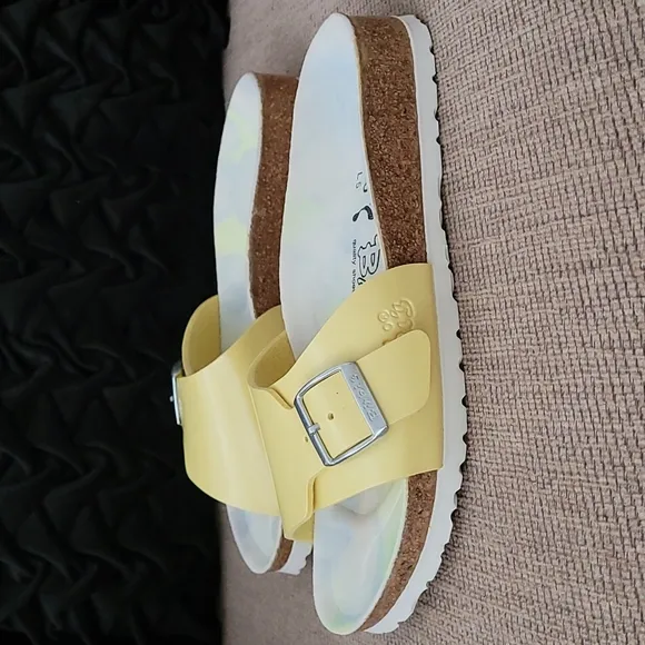 BIRKIS BY BIRKENSTOCK CATALINA BIRKO FLOR SLIDES