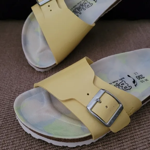 BIRKIS BY BIRKENSTOCK CATALINA BIRKO FLOR SLIDES
