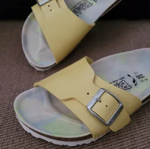 BIRKIS BY BIRKENSTOCK CATALINA BIRKO FLOR SLIDES