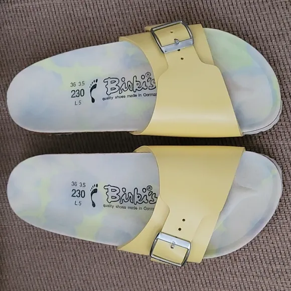 BIRKIS BY BIRKENSTOCK CATALINA BIRKO FLOR SLIDES