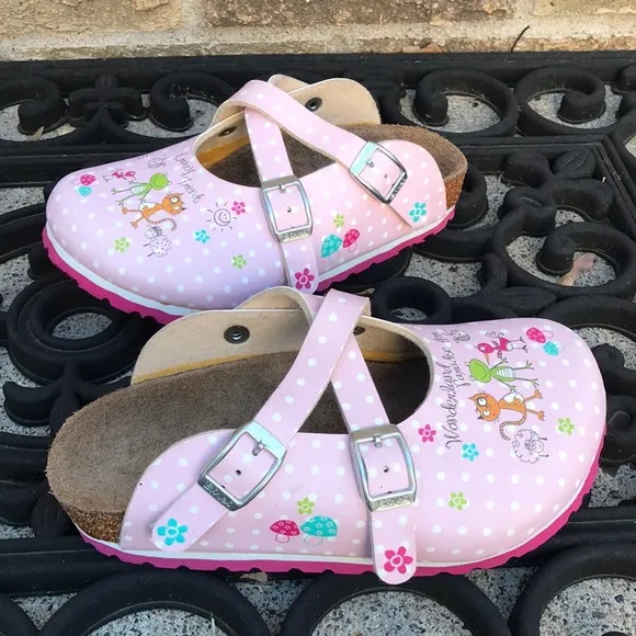 🐹Birki’s Wonderland paradise Dorian slides on clogs.
