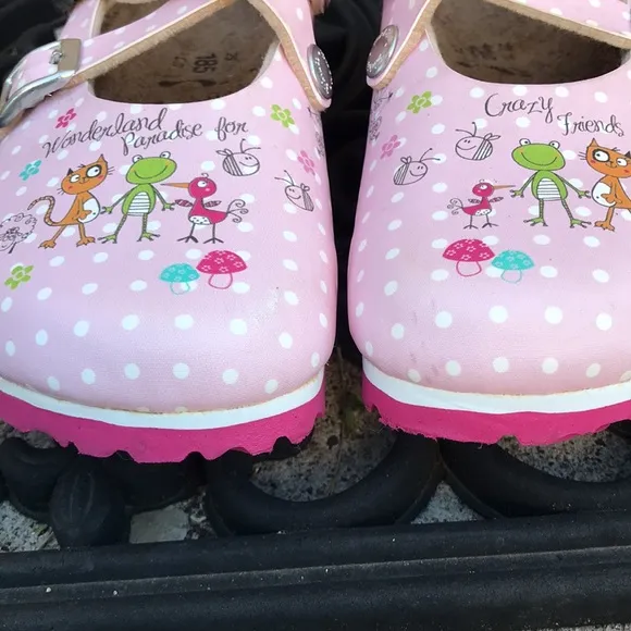 🐹Birki’s Wonderland paradise Dorian slides on clogs.