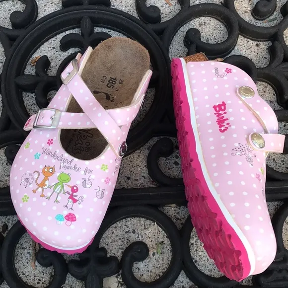 🐹Birki’s Wonderland paradise Dorian slides on clogs.
