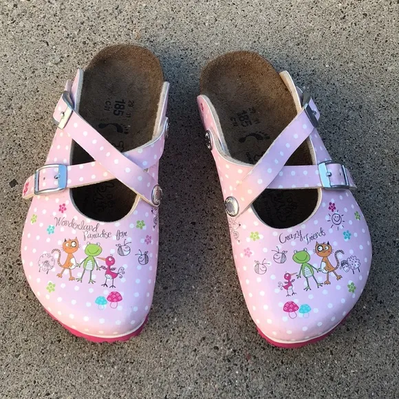 🐹Birki’s Wonderland paradise Dorian slides on clogs.
