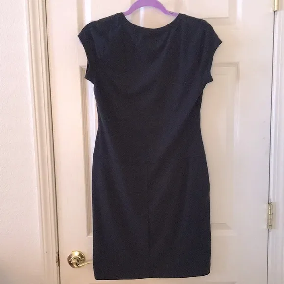 Black Pleated Dress