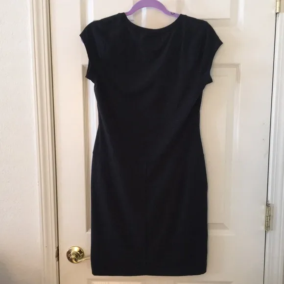 Black Pleated Dress
