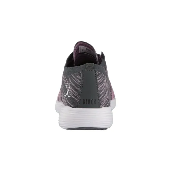 BLOCH OMNIA LIGHTWEIGHT KNITTED ATHLETIC SNEAKERS (PINK/GREY)