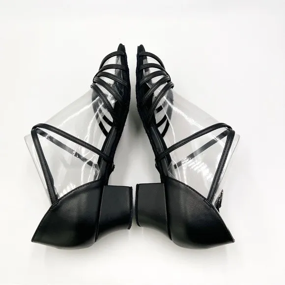 Bloch Womens S0806L Annabella Black Latin Dance Shoes Heels Size 8 NEW