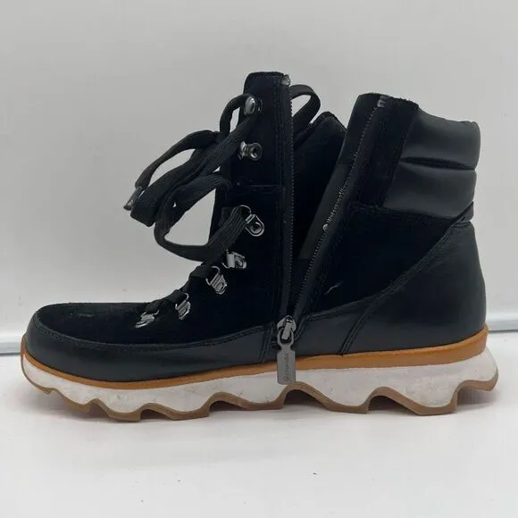 Blondo Black High-Top Side-Zip Sneaker Boots (Dr Scholls insert)