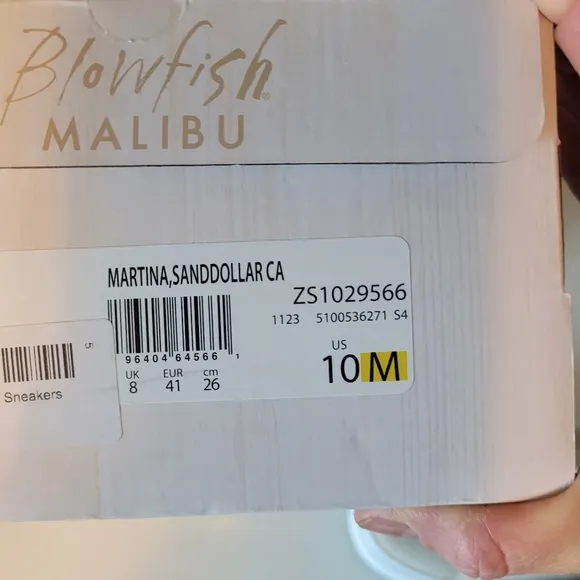 Blowfish Malibu Martina Sneakers, BNIB, Size 10