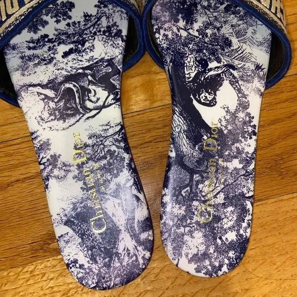 Blue slides