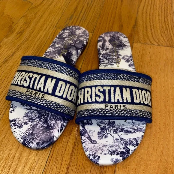 Blue slides